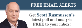 Get Scott Rasmussen's latest poll and analysis FREE to your inbox!