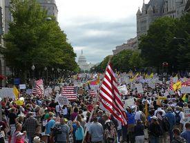 Favorable Views of Tea Party Up 14 Points Since January 