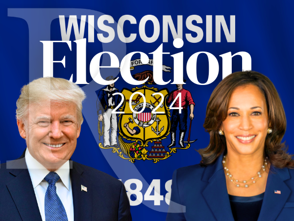 Election 2024: Trump Leads Harris in Wisconsin, Tied in Michigan ...
