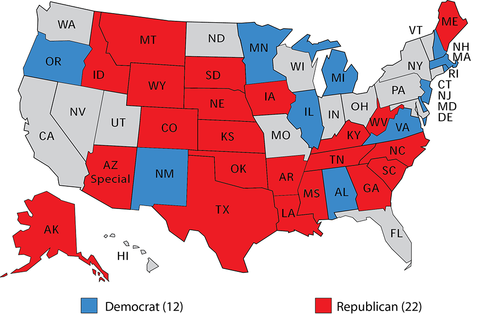 Notes on the State of the Senate Rasmussen Reports®